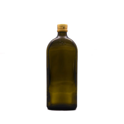 Удар изготовленных на заказ стеклянных тар для хранения оливкового масла бутылки оливкового масла анти- термальный