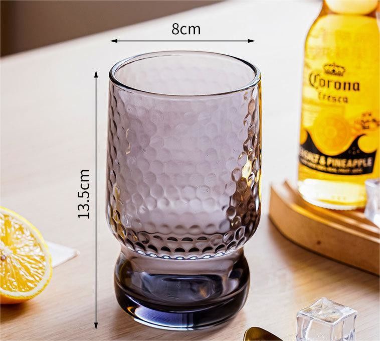 400ml Clear Glass Lead-Free Brewery Tumblers for Eco-Friendly Brewing