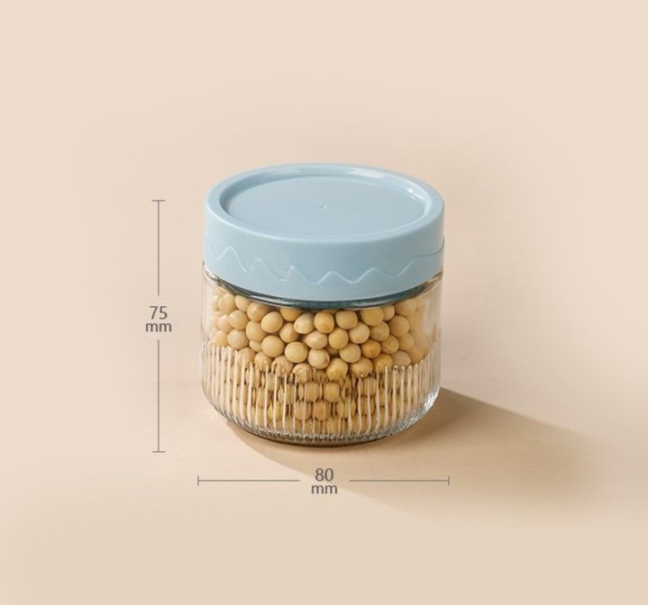 250ml Transparent Glass Jars with Customizable Logo Carton Packaging and Free Design Support